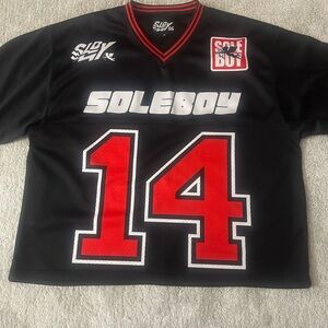 Soleboy Black and Red Jersey